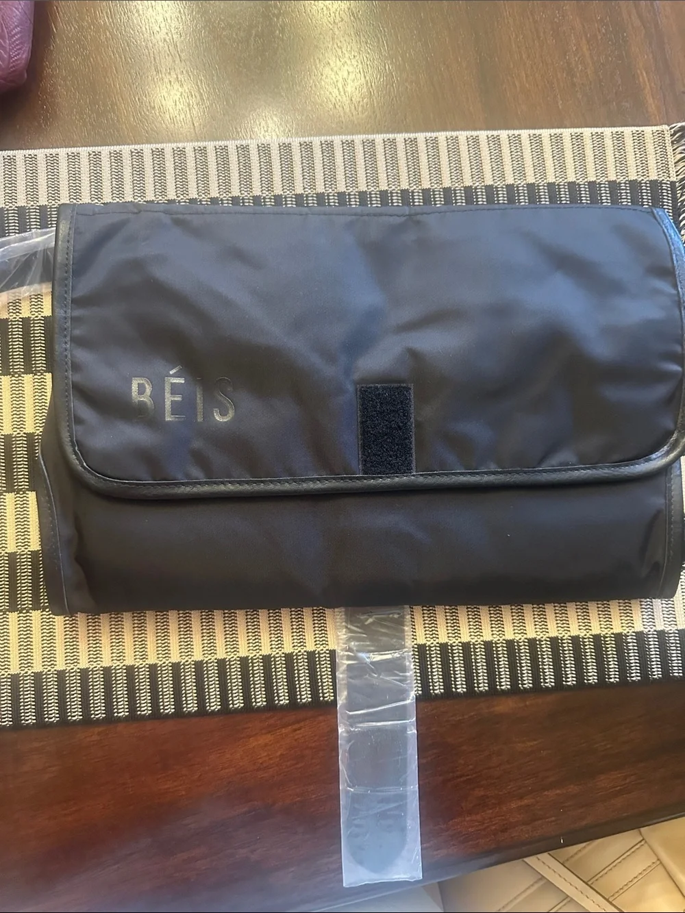 BEIS Black Foldable Baby Travel Changing Mat